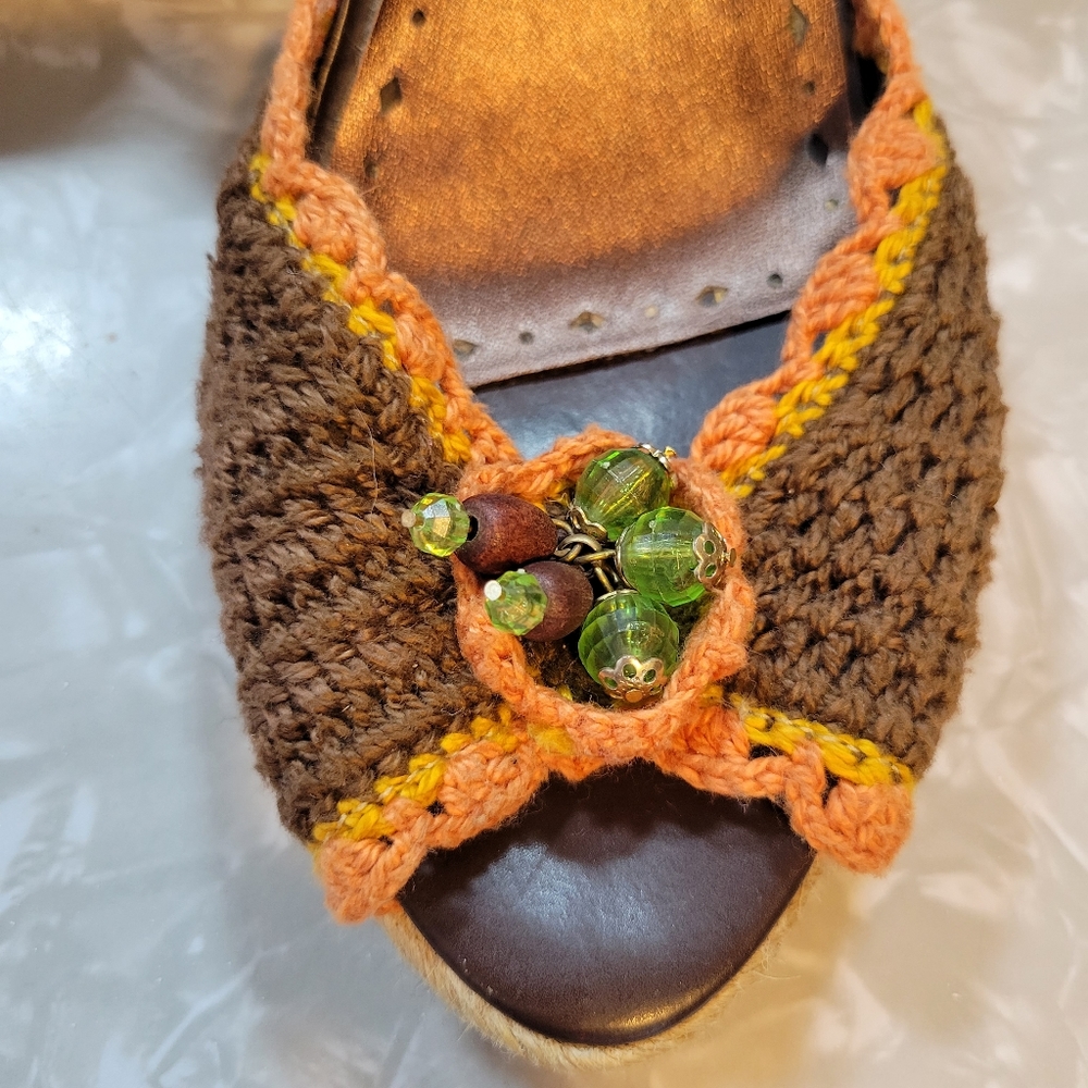 BCBGirls Crochet Espadrilles - 8